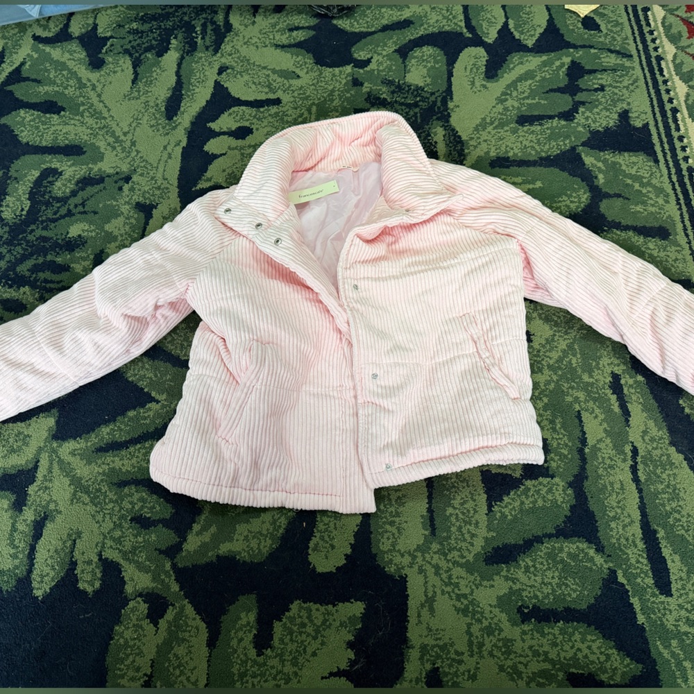Francesca's Collections Blush Pink Jacket size medium